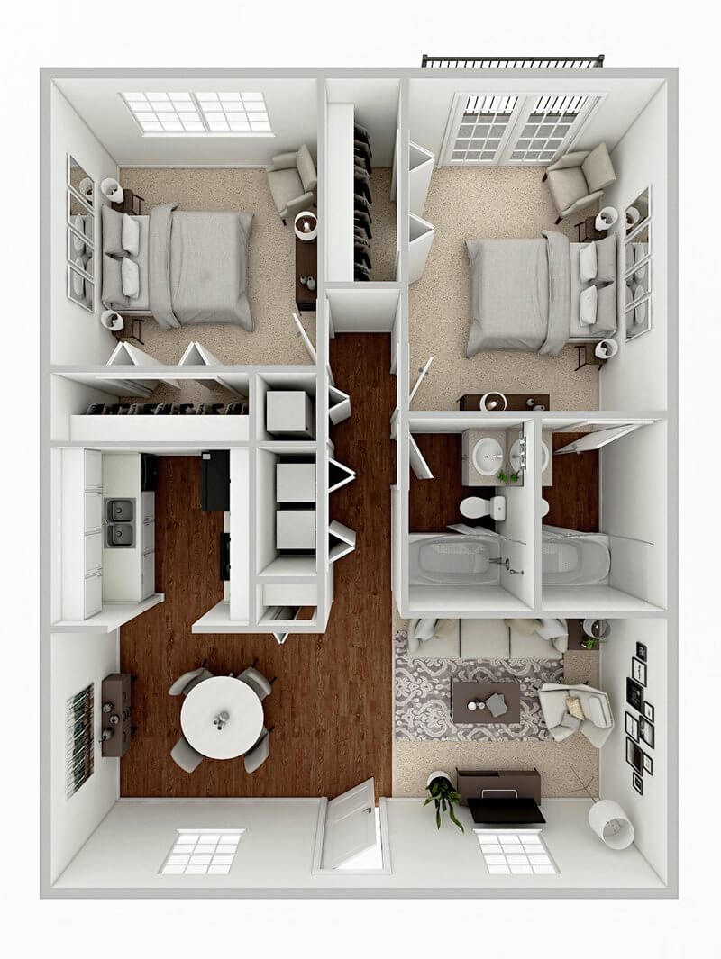 21 South at Parkview – 208