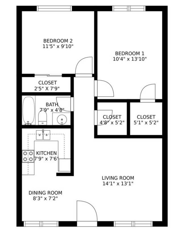 Westview Apartments – A8