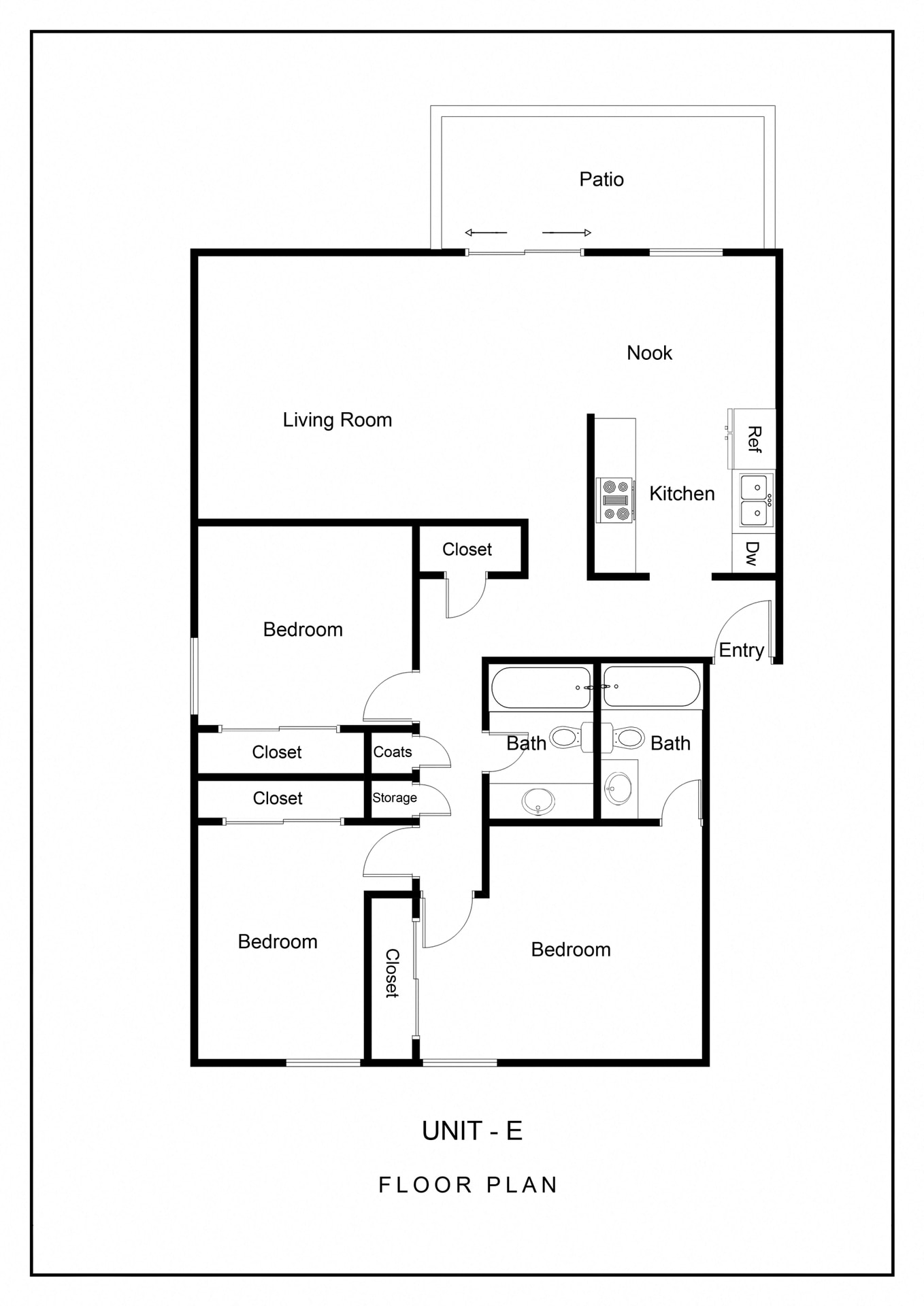 Clayton Crossing – 3 Bed 2 Bath (Bond 60%)