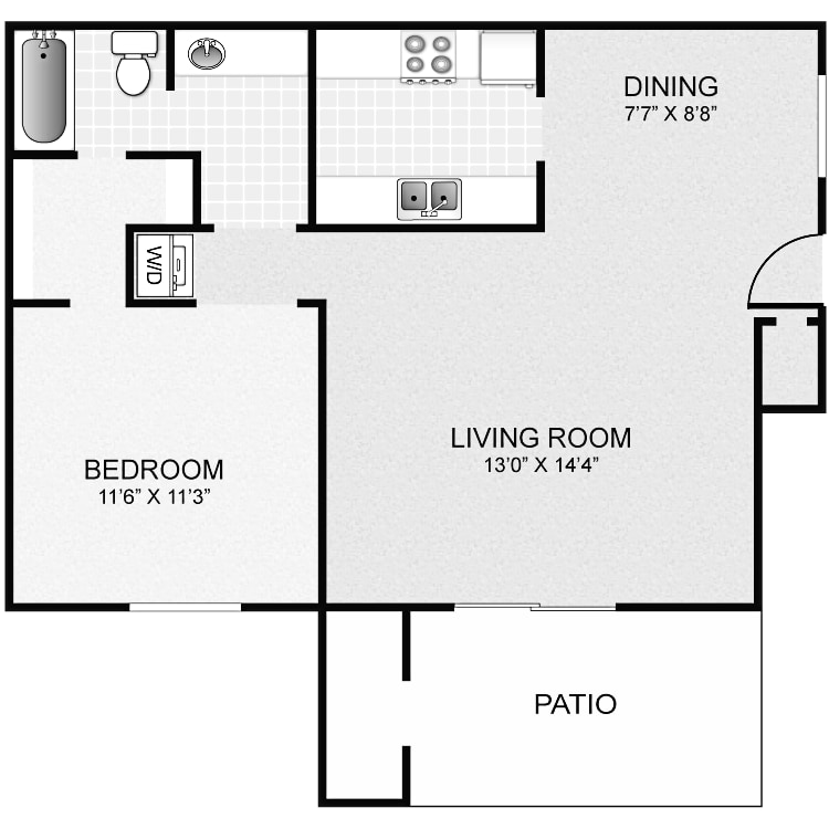 The Hudson Apartments – H-203