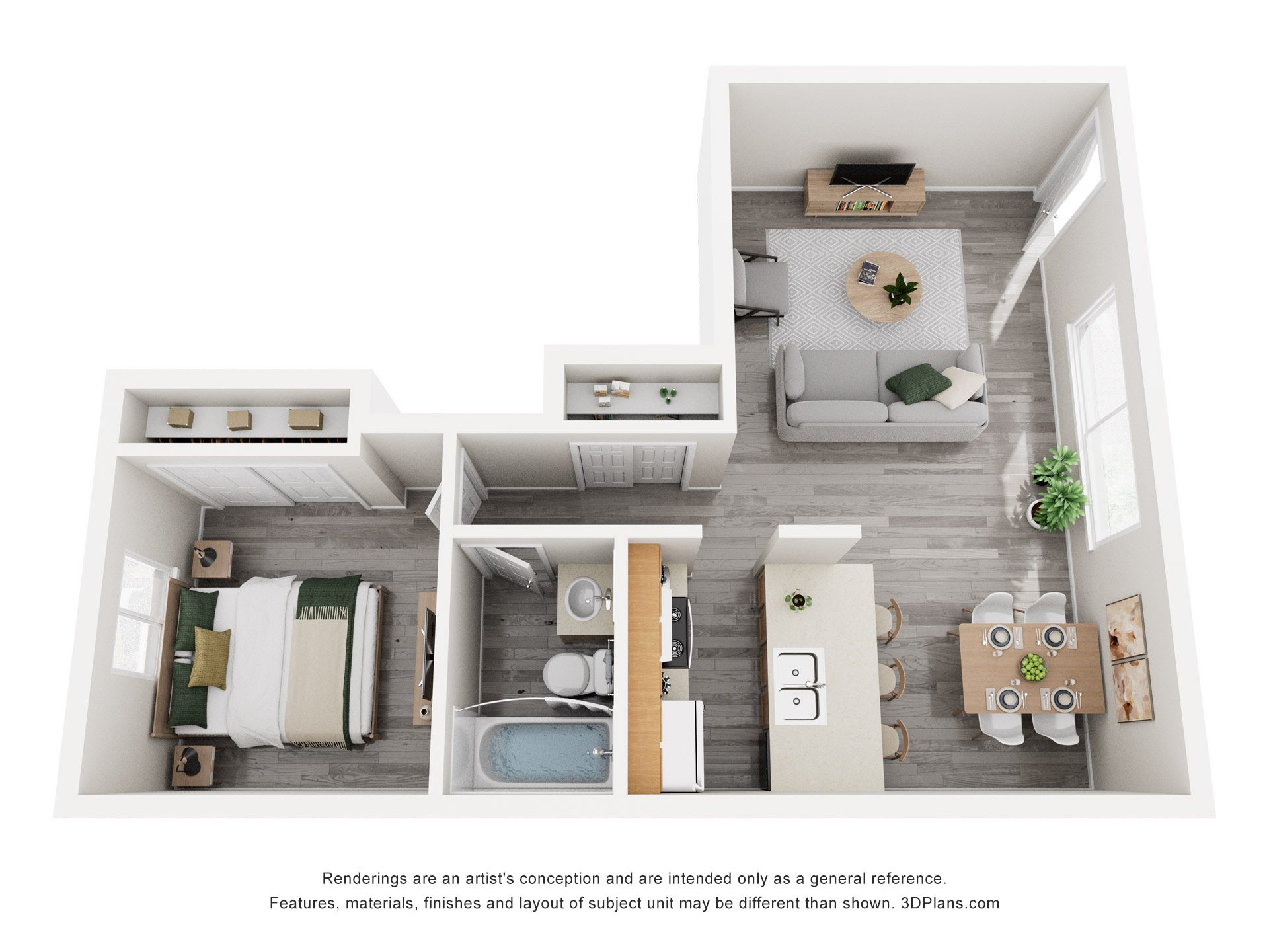 University Park – One Bedroom