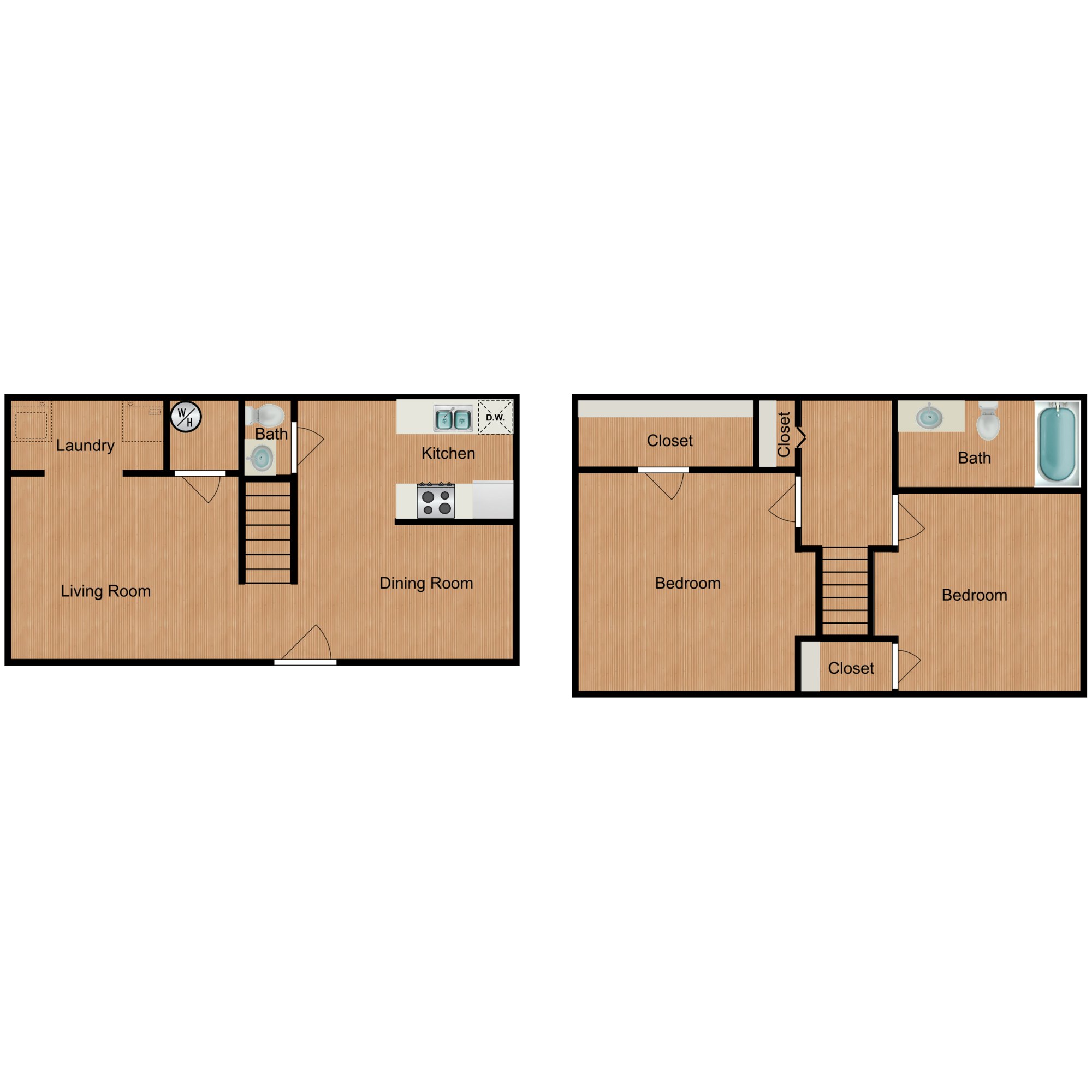 South Pointe Apartment Home – D2