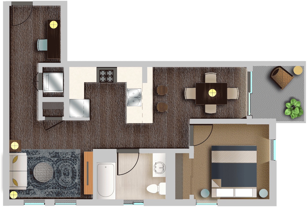 Radius Koreatown – 614