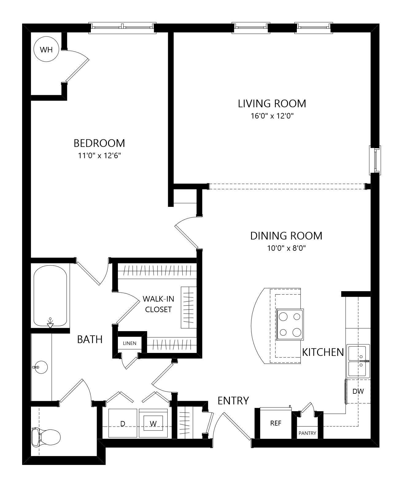 Residences at the Triangle – 4110