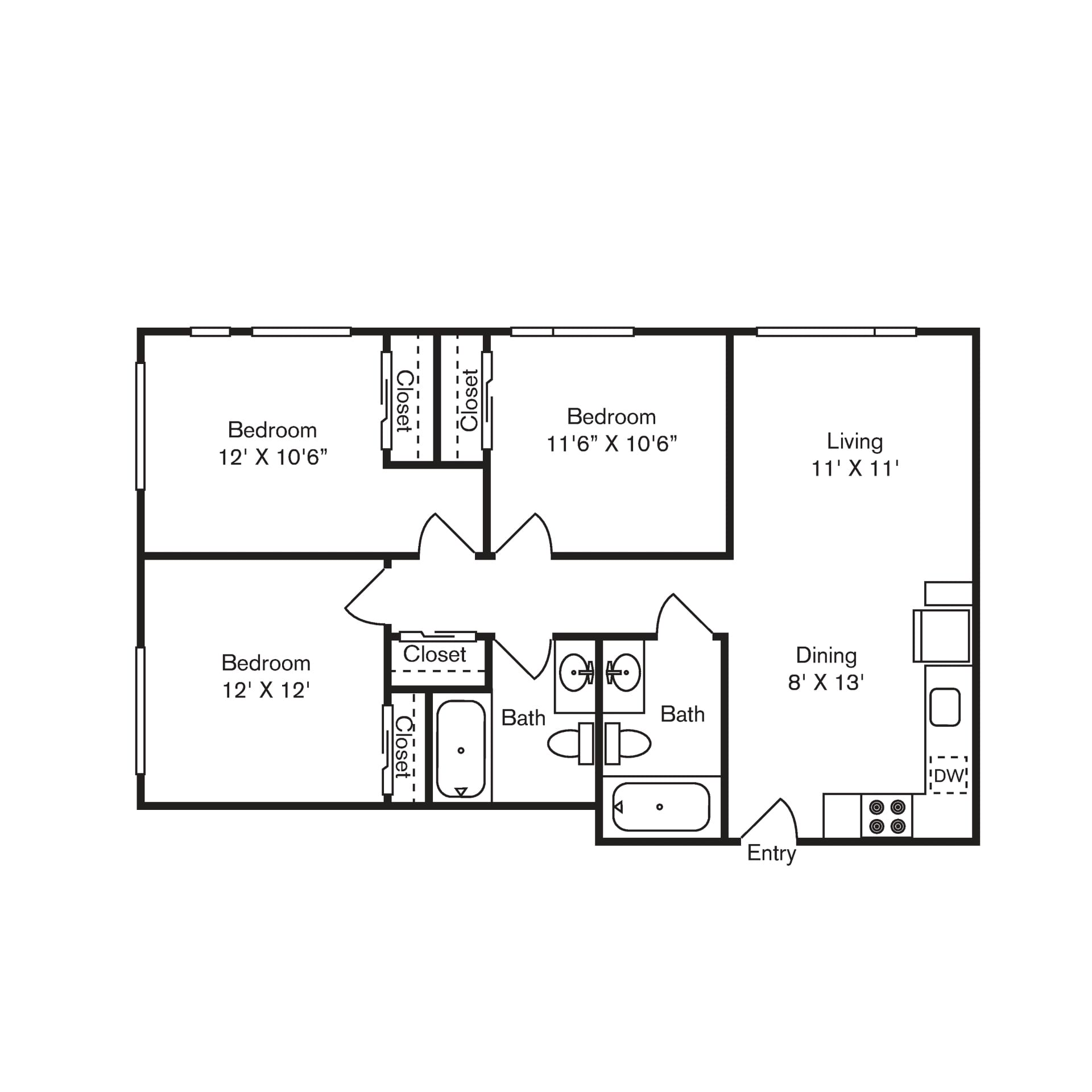 St Luke's Apartments – D2 50