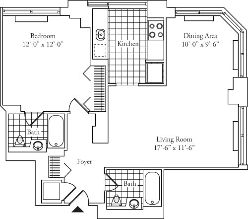 180 Riverside Boulevard – 23D