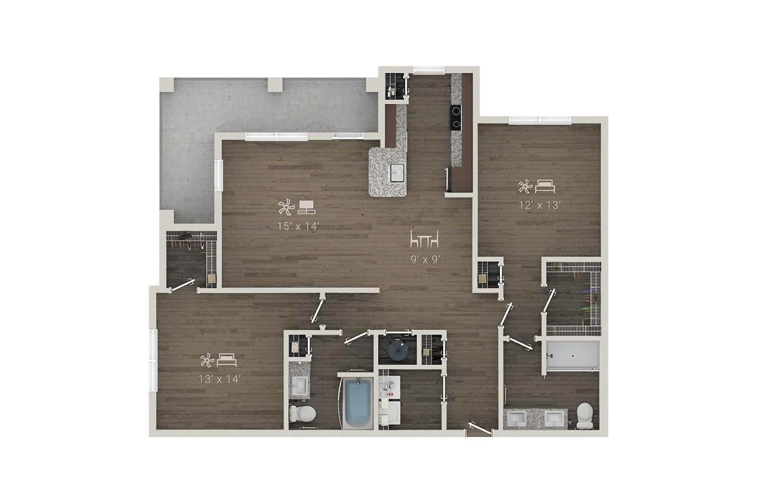 Linz Holly Springs Apartments – 3102