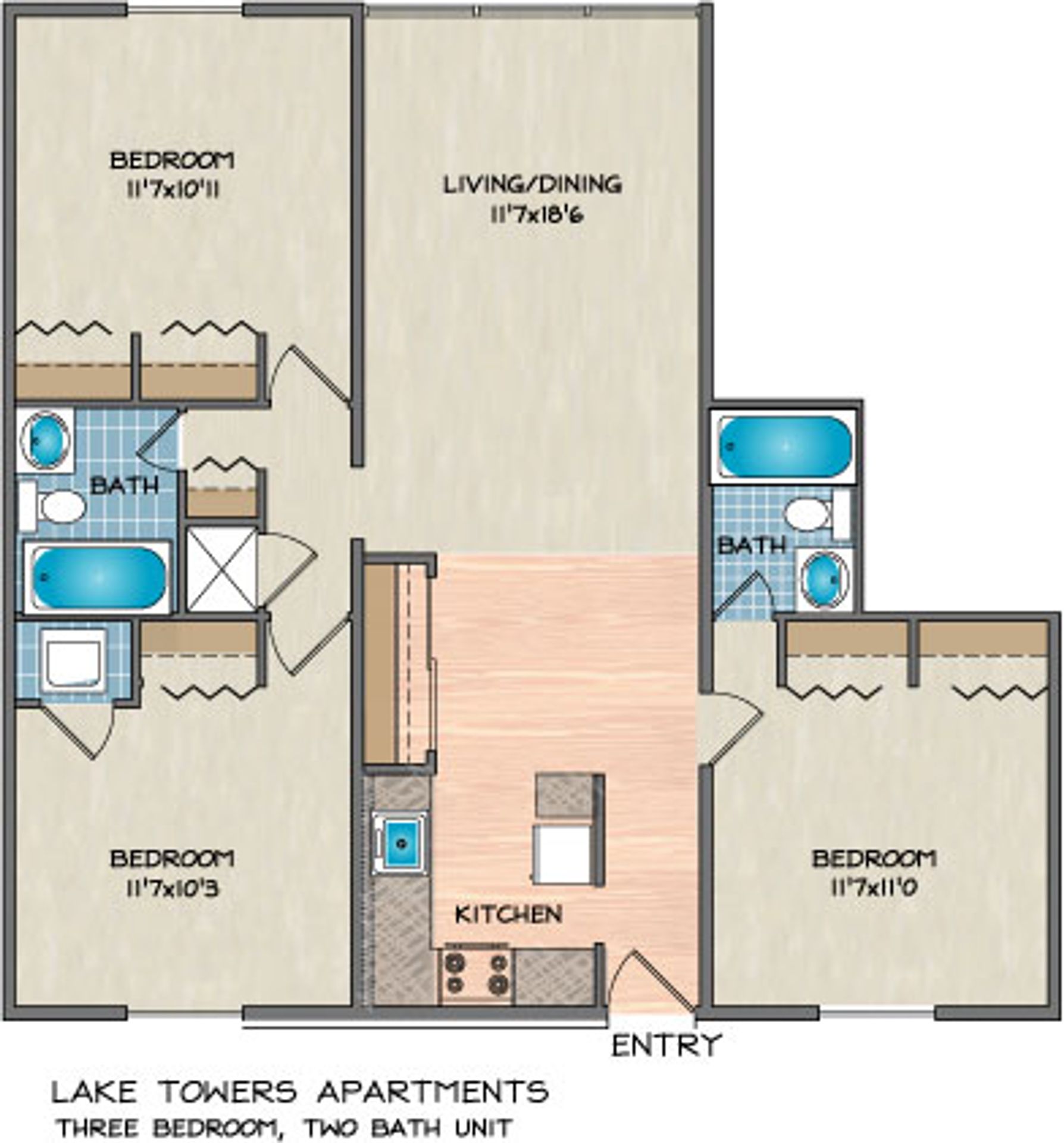 Lake Towers Apartments – 220