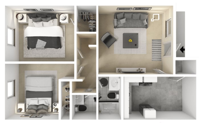Country Club Apartments – 08C