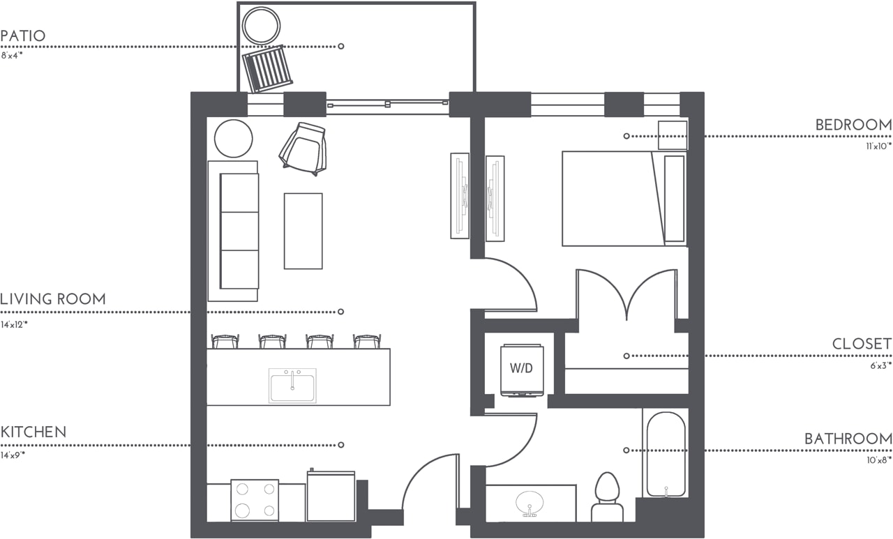 Theo Apartments – 234