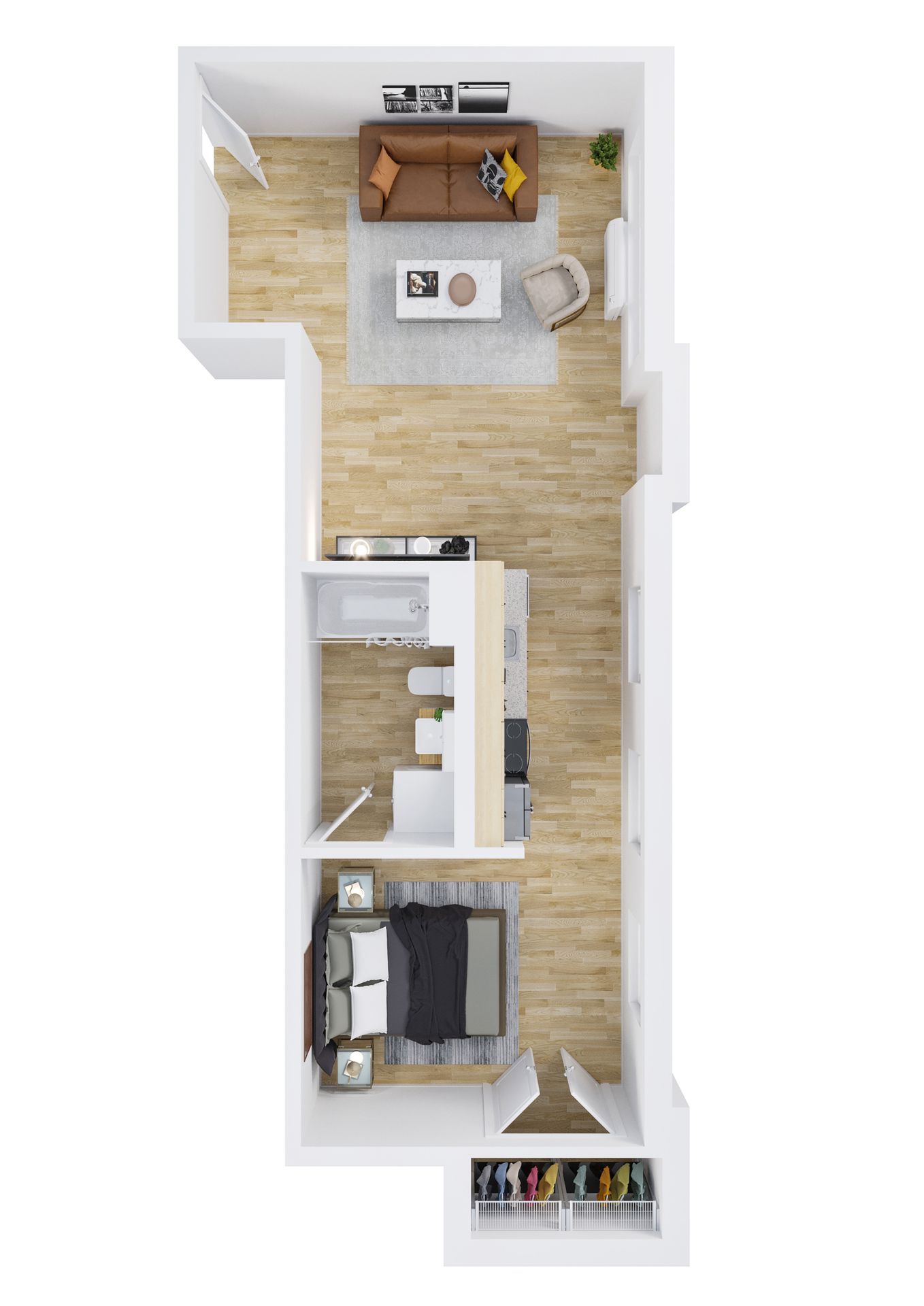 Urban Loft Co. – 1 bed, 1 bath, $1600