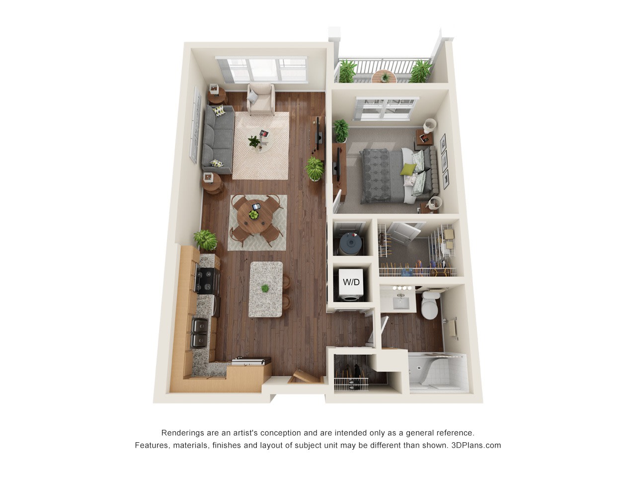 Willow Place 55+ Apartments – A1