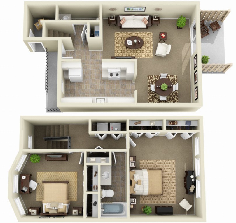 Saratoga Garden Apartments – 104B