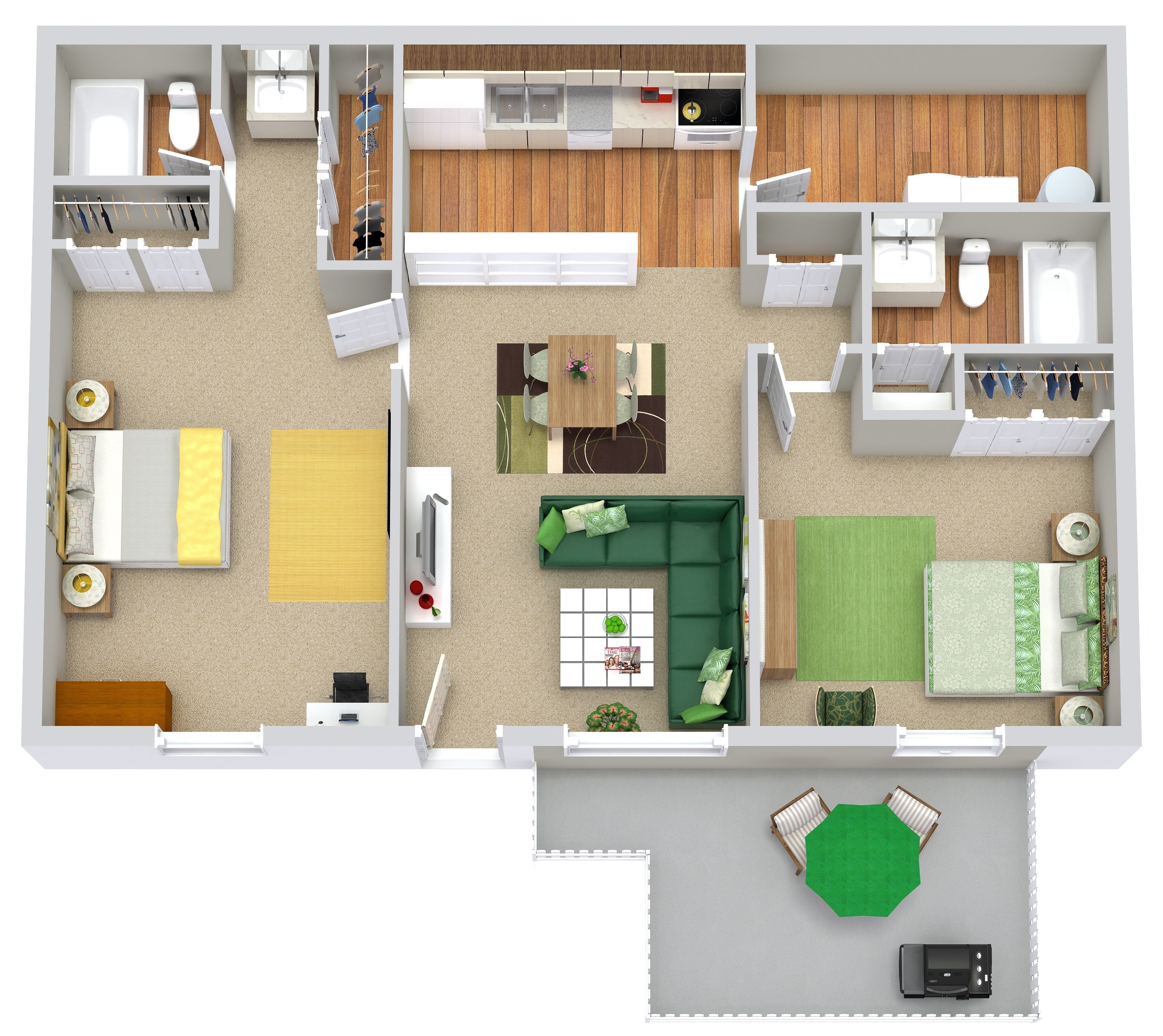 Randolph Court – 2 BED | 2 BATH