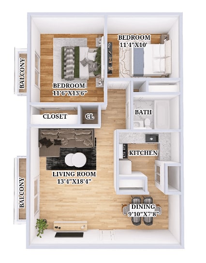 The Peak Apartments and Townhomes – 59