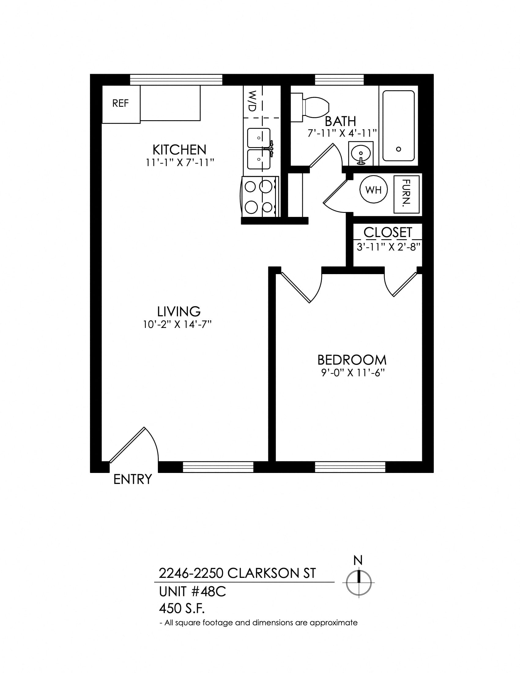 2246-2250 Clarkson – 48E