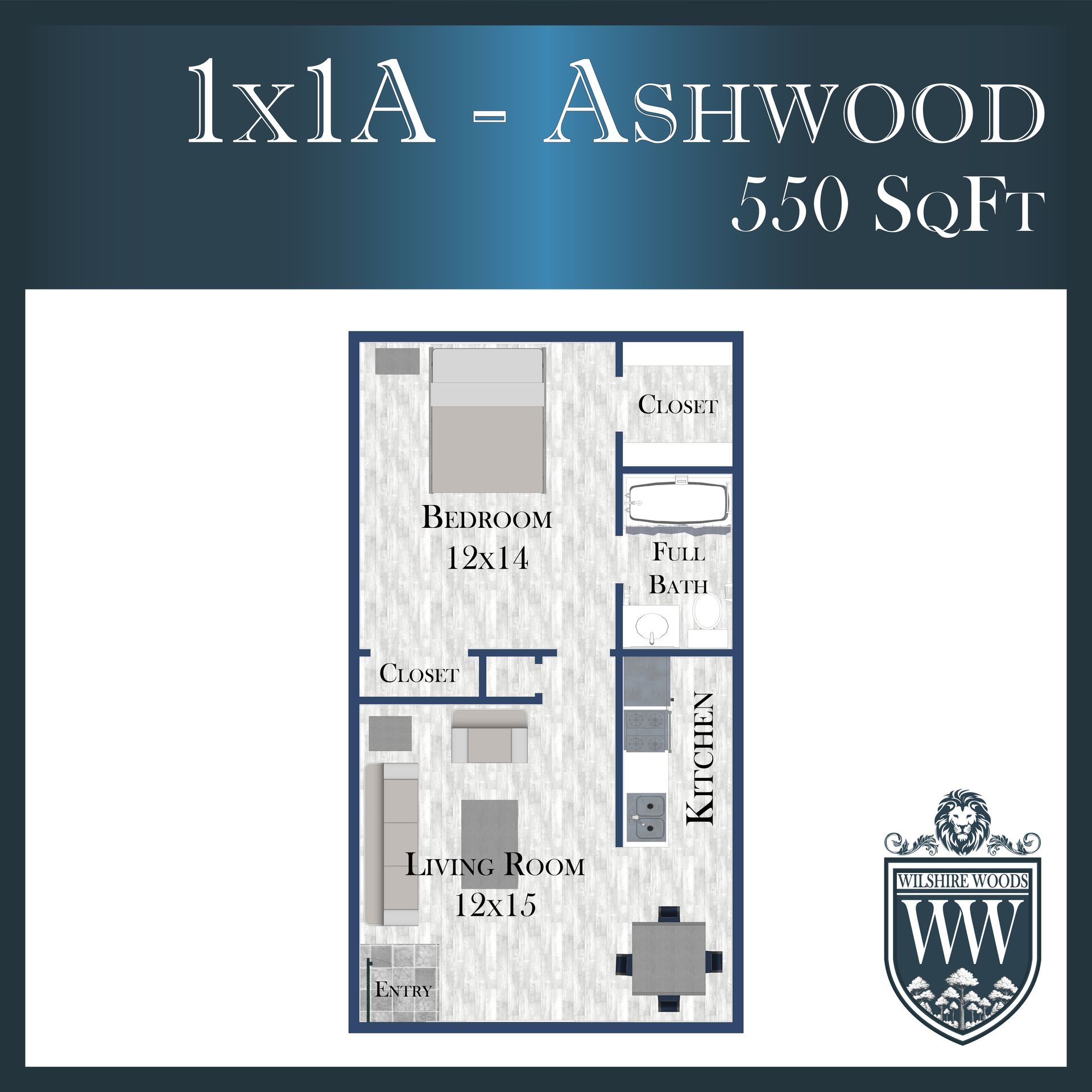 2530 Harry Wurzbach – 1 bed, 1 bath, $780