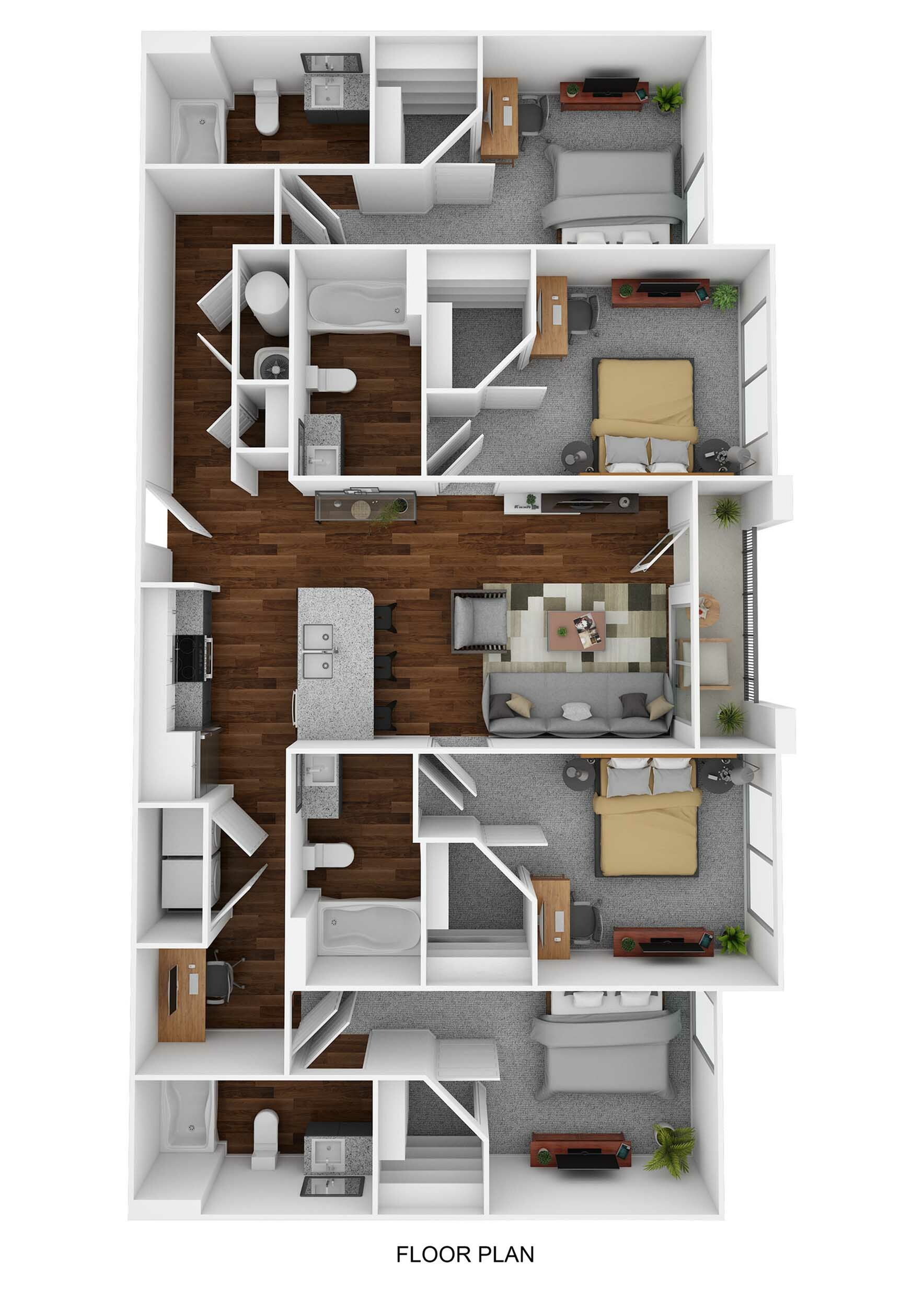 Student Housing-East Village – Private - Priced By Bed