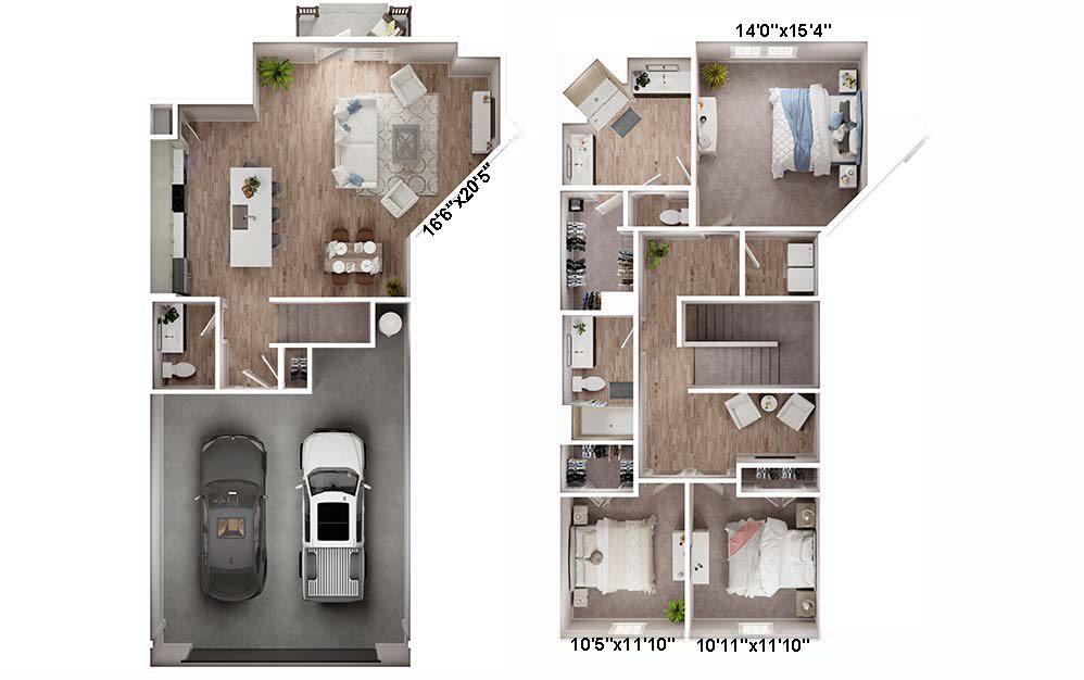 Avalon Townhome Collection Bee Cave – 010-1002