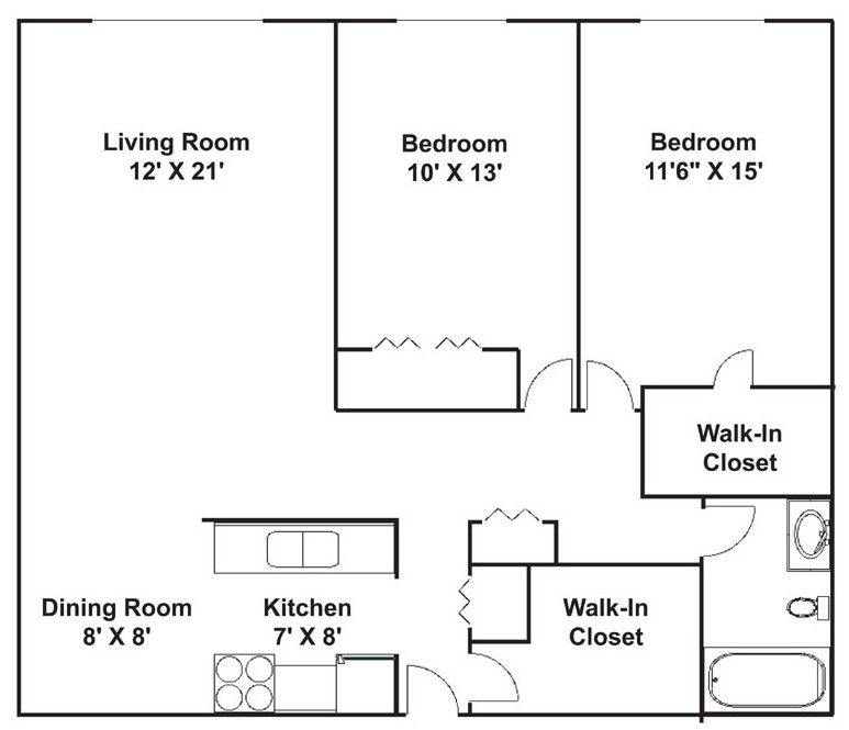 River 10 Apartments – 2124