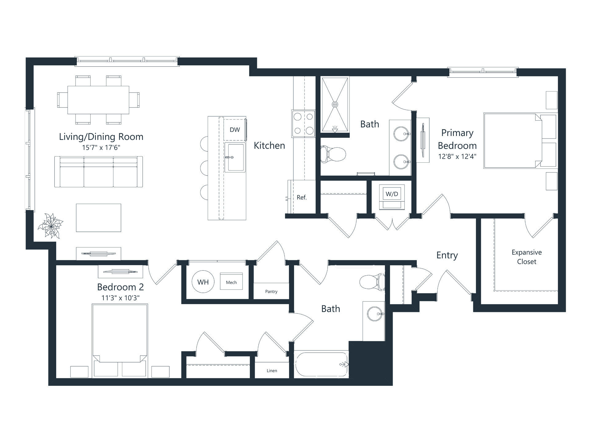 The Residences at Courthouse Square – 2416