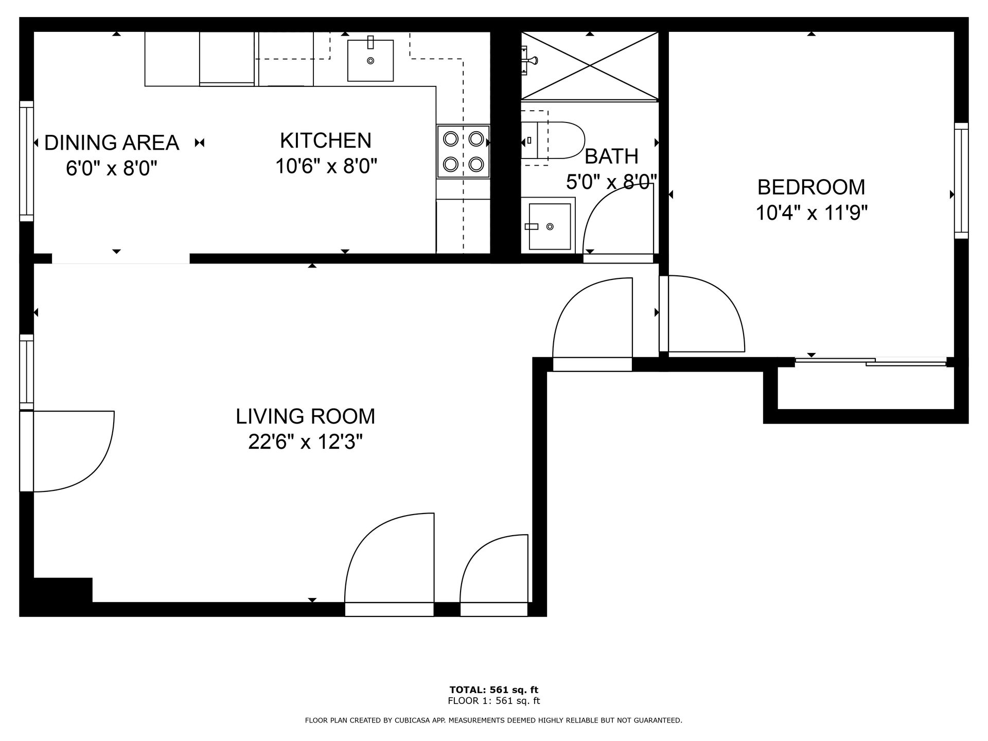 Maxwell Terrace – 1 bed, 1 bath, $1079