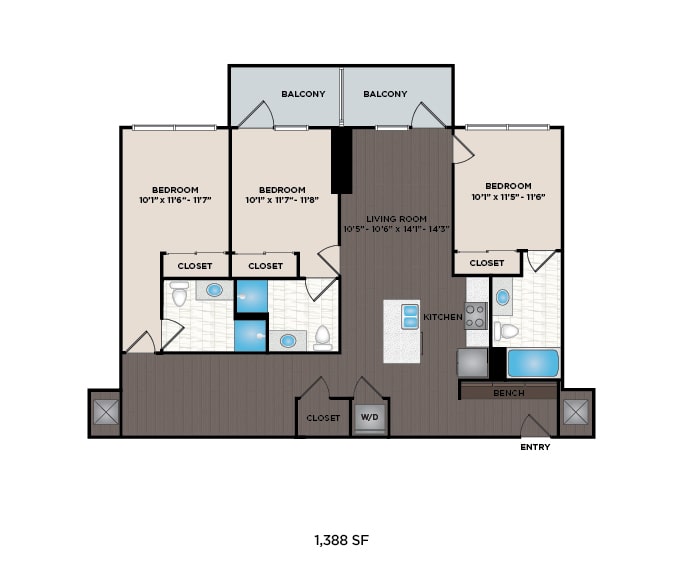 SkyHouse Nashville Apartments – 305