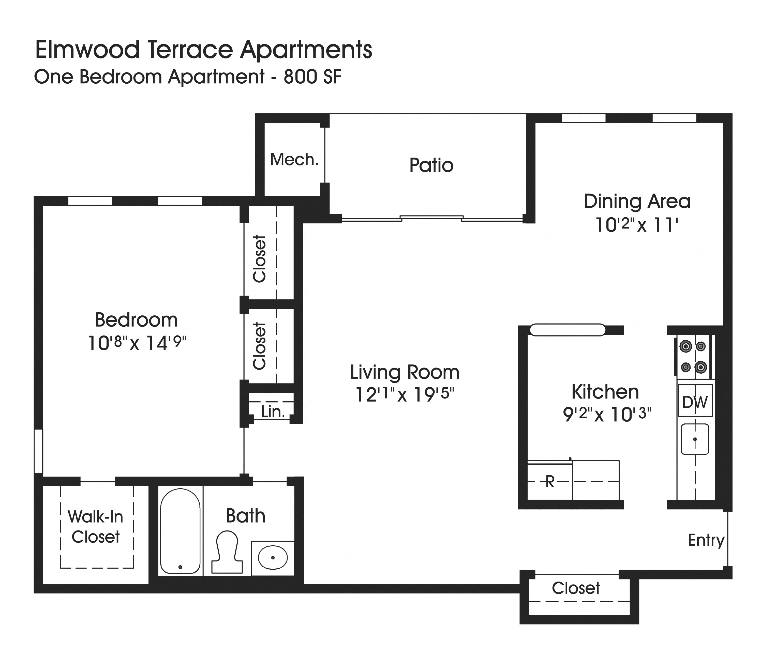 The Apartments at Elmwood Terrace – G-201