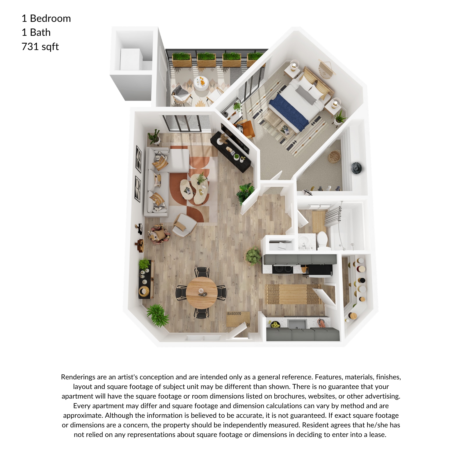 The Joshua Apartments – 2107