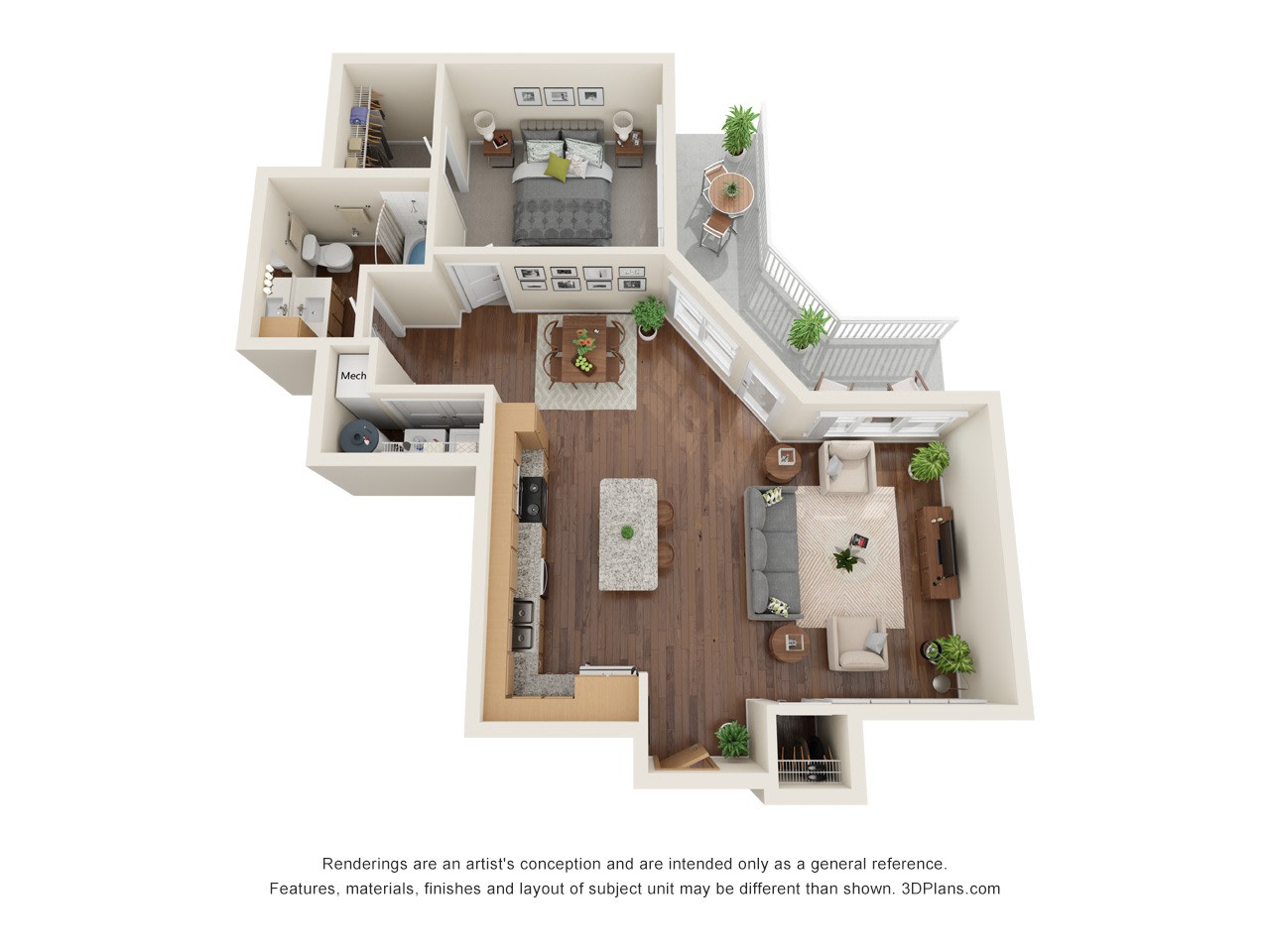 Willow Place 55+ Apartments – A3