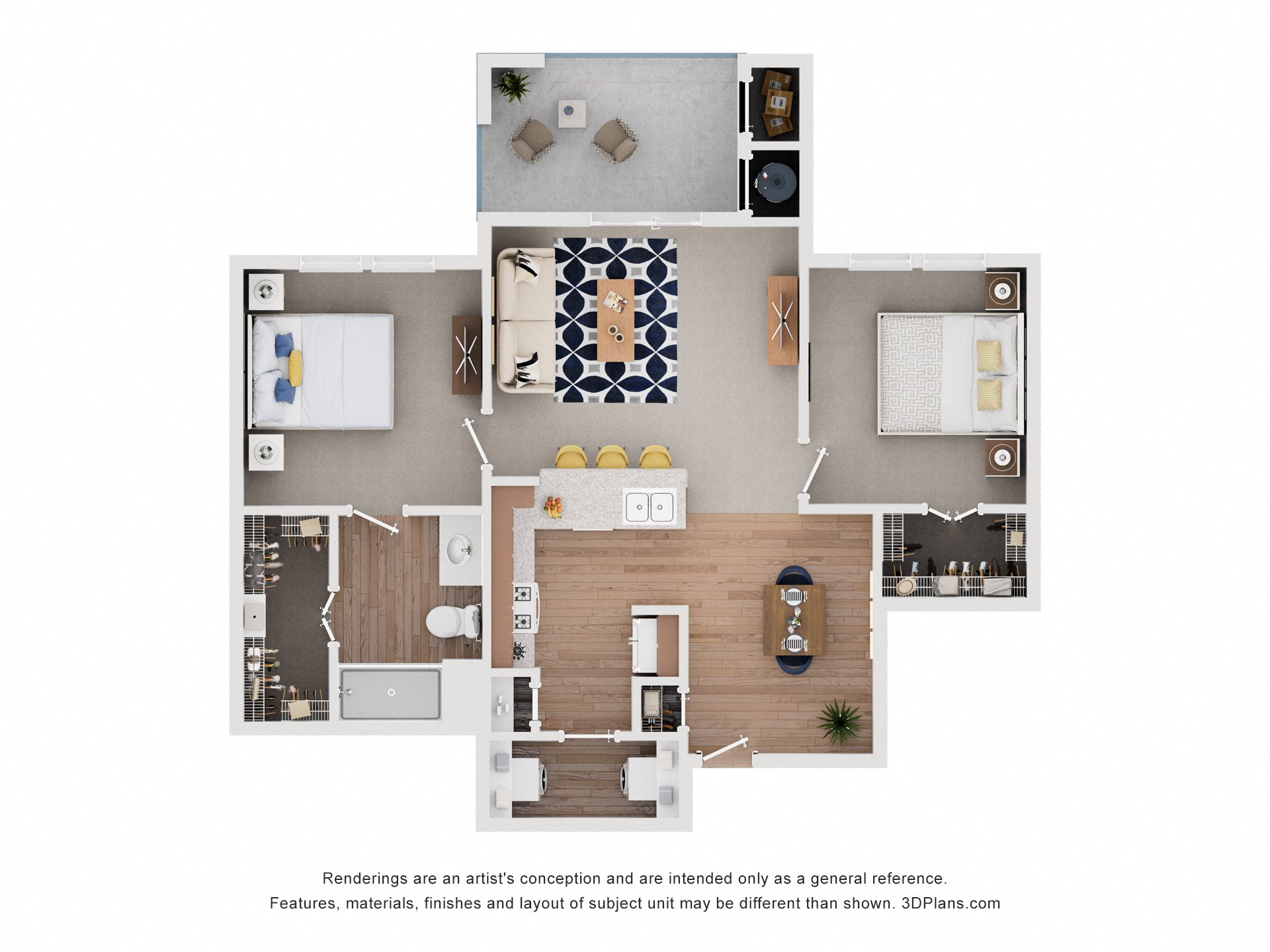 Belle at Bay Colony 55+ Apartments – 3304