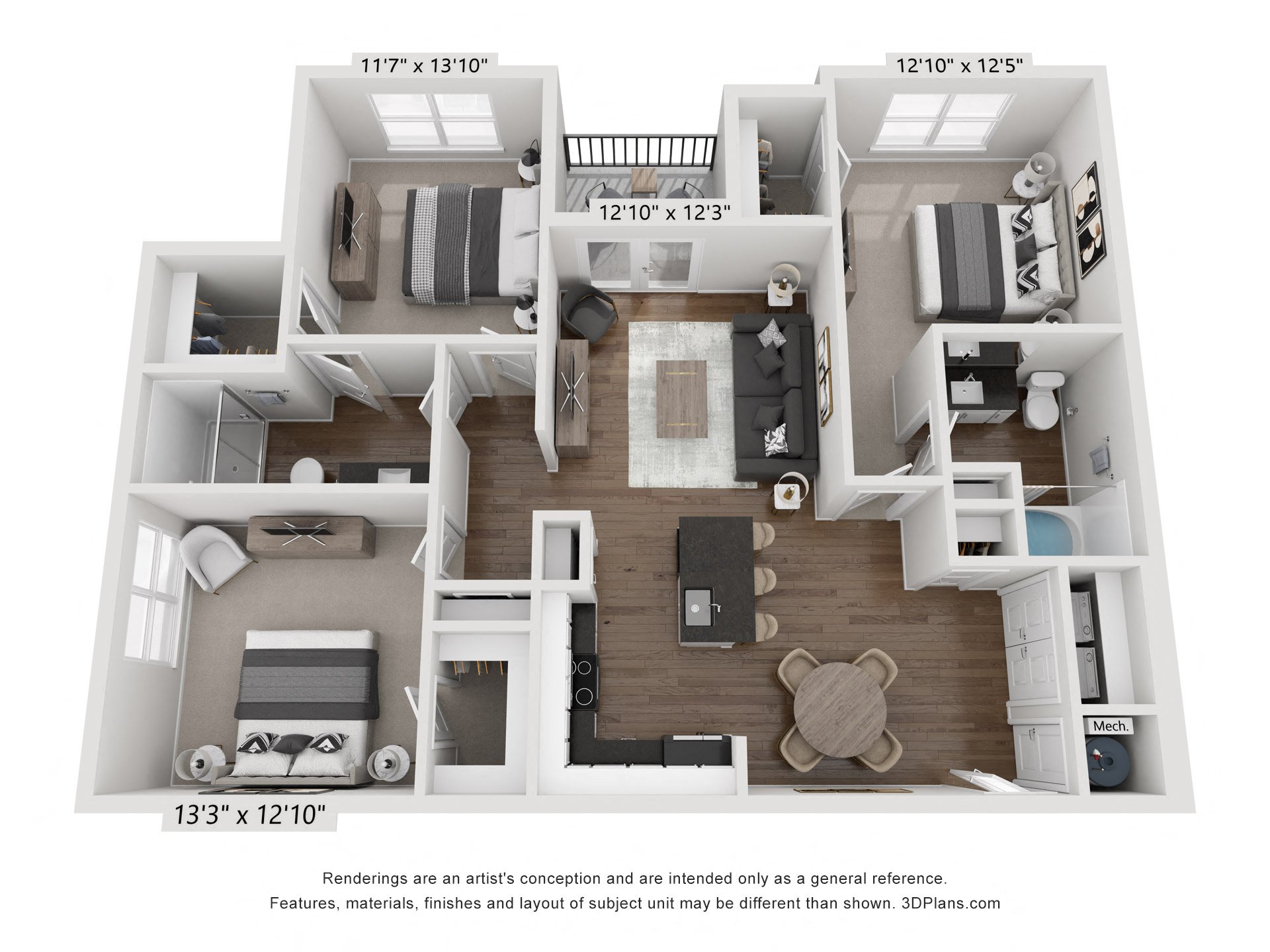 Evolve New Hope Farm Apartment Homes – 2-101