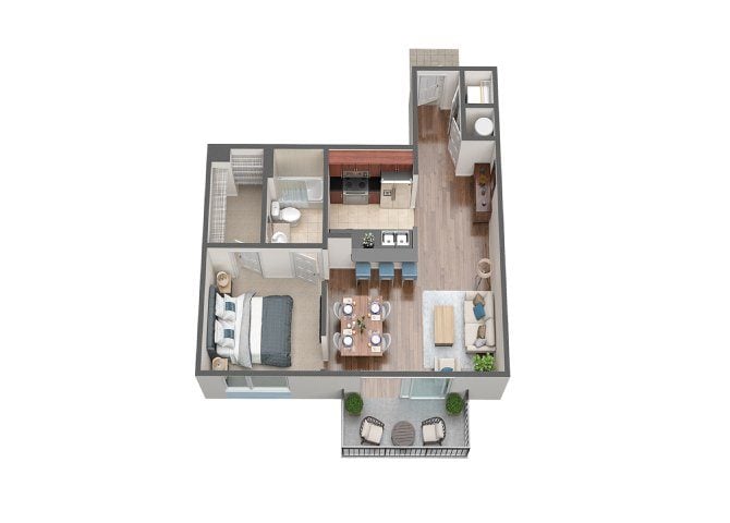 Midtown 24 Apartments – 1103