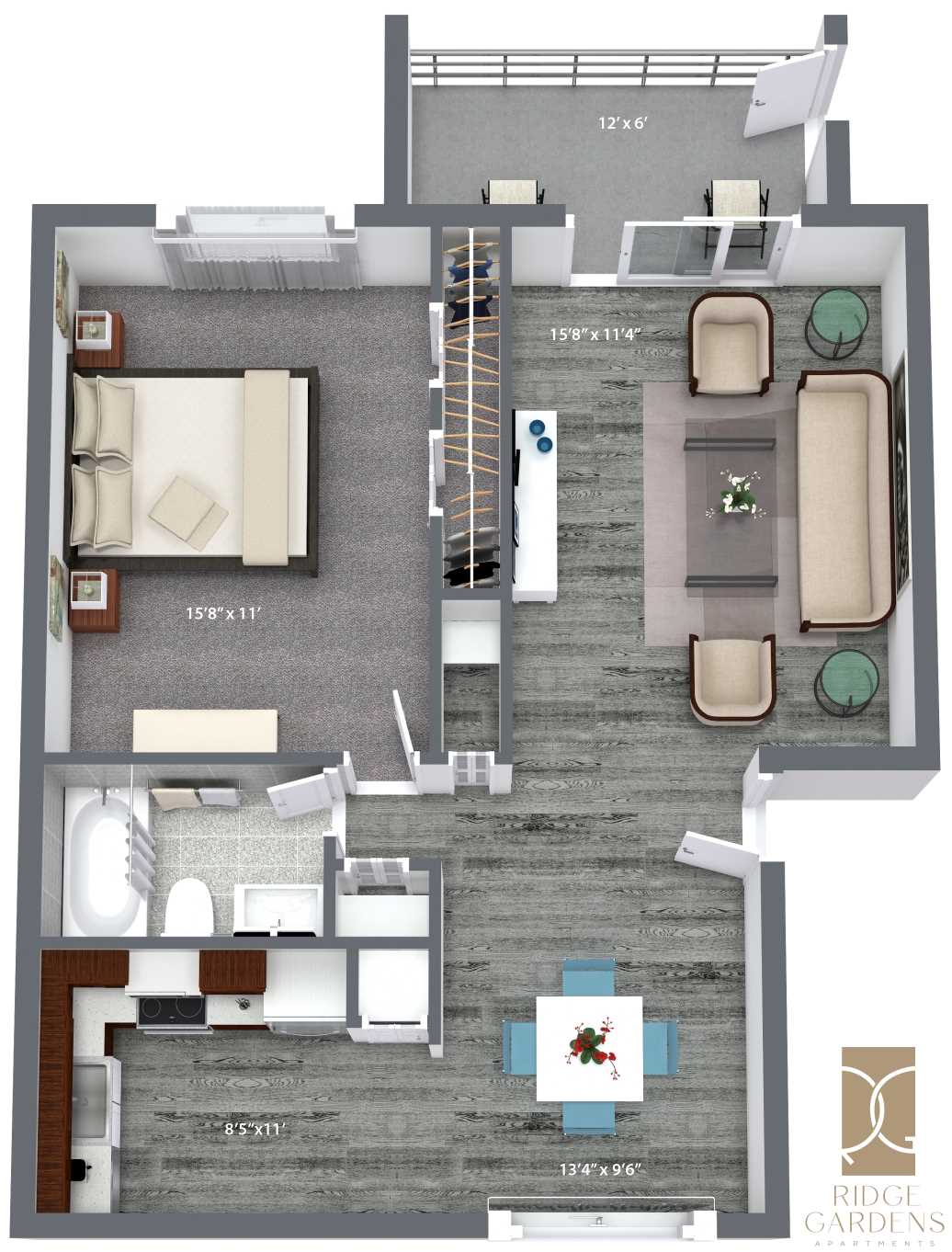 Ridge Gardens Apartments – 1