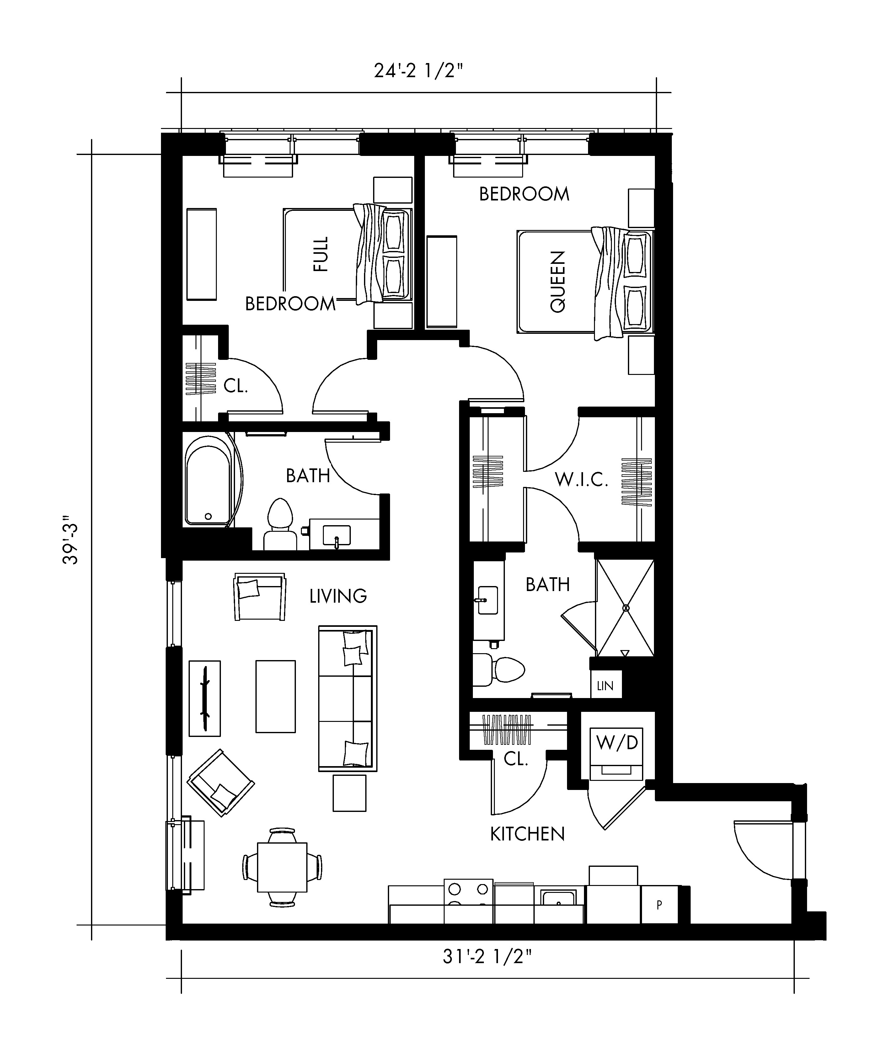 1010 Apartments – 312