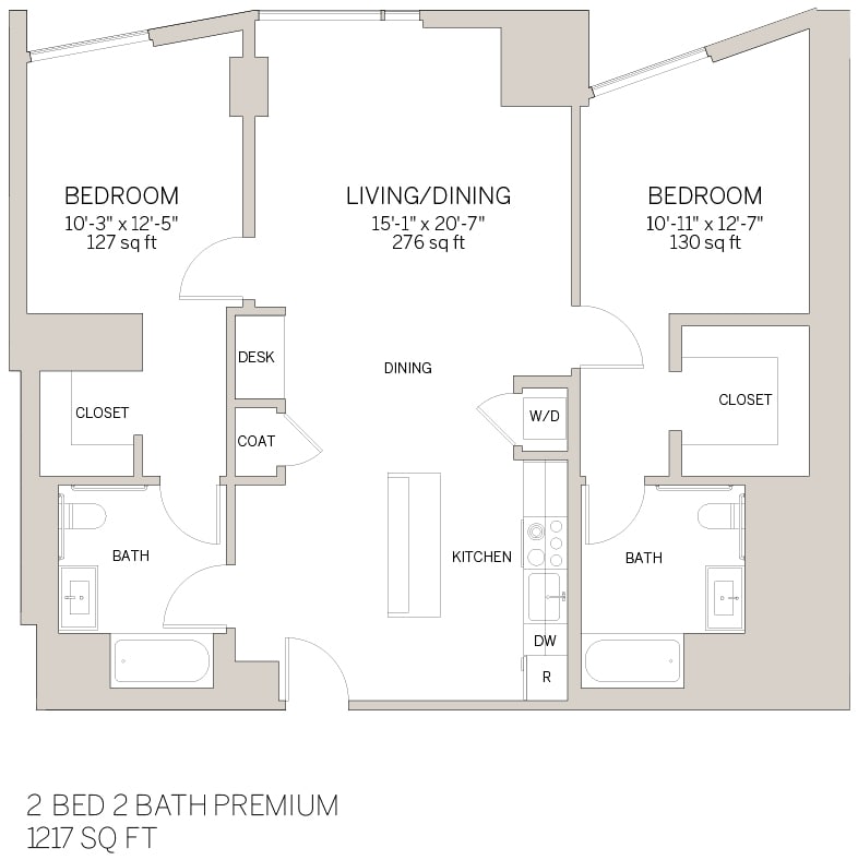 The Apartment Residences at AKA – E702
