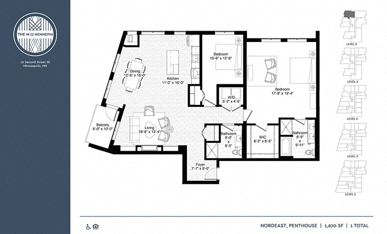 The M. on Hennepin – Nordeast | Penthouse