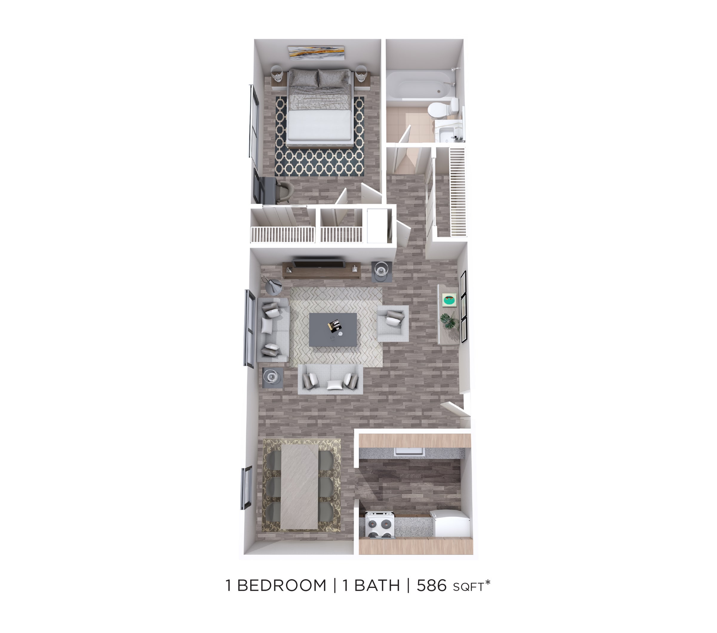 Apartments at North Park – 01-104