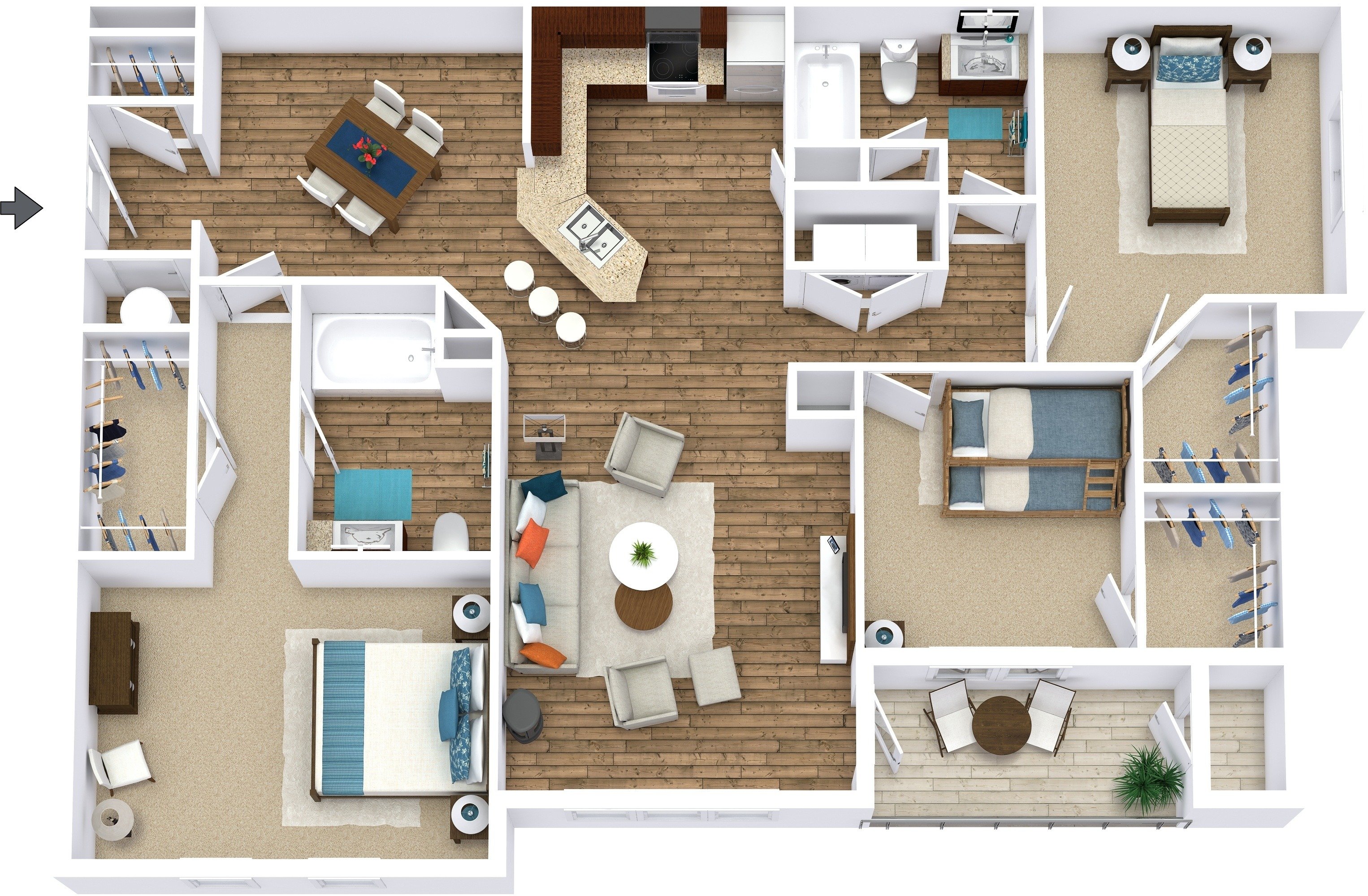 Overall Creek Apartments – 6301
