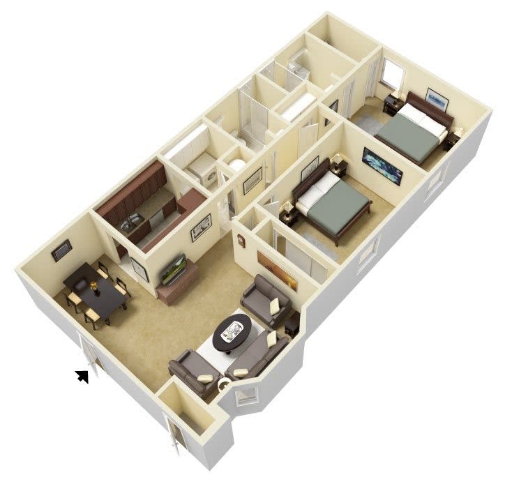 Foothills Apartments – A1