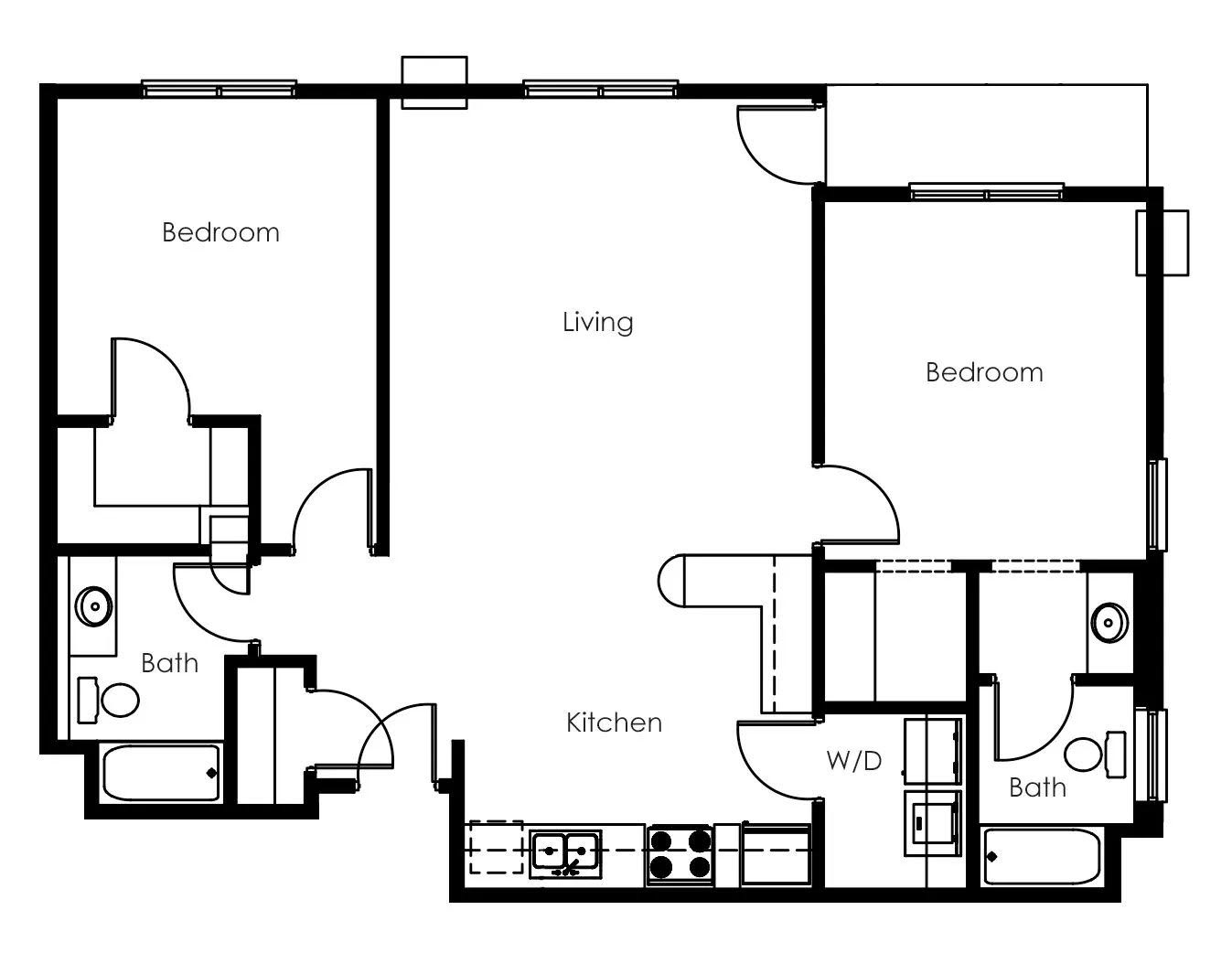 West Creek Crossing Apartments – 312