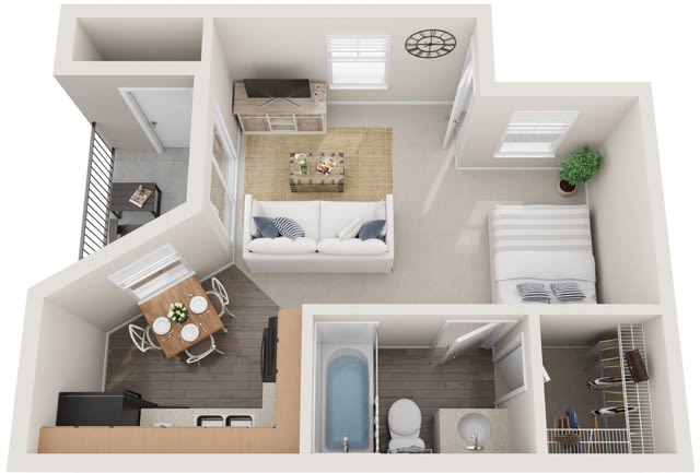 Centennial Place Apartments – H205