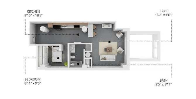 Ballyard Lofts – 114