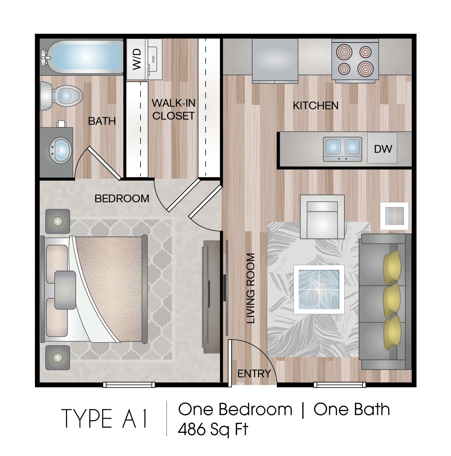 Abbey Glenn Apartments – 1017