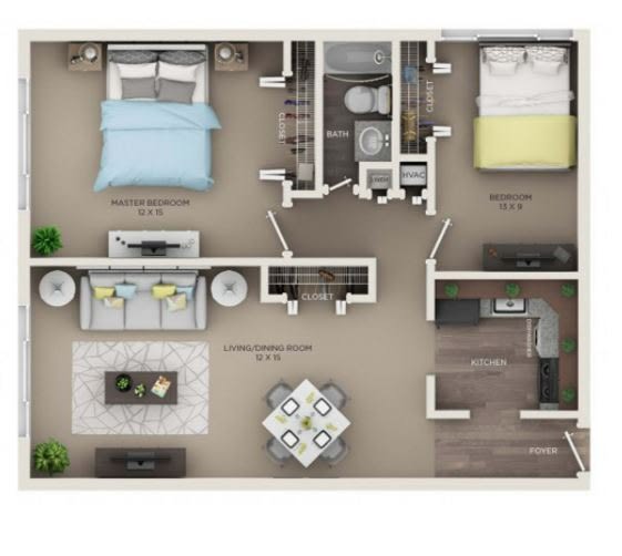 Beacon Pointe Apartments & Townhomes – H