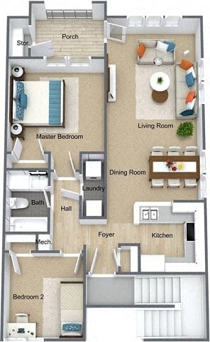 Willow Bend Apartments – 1718-D
