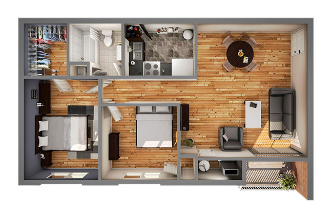 Rock Creek Apartments – 2840-11