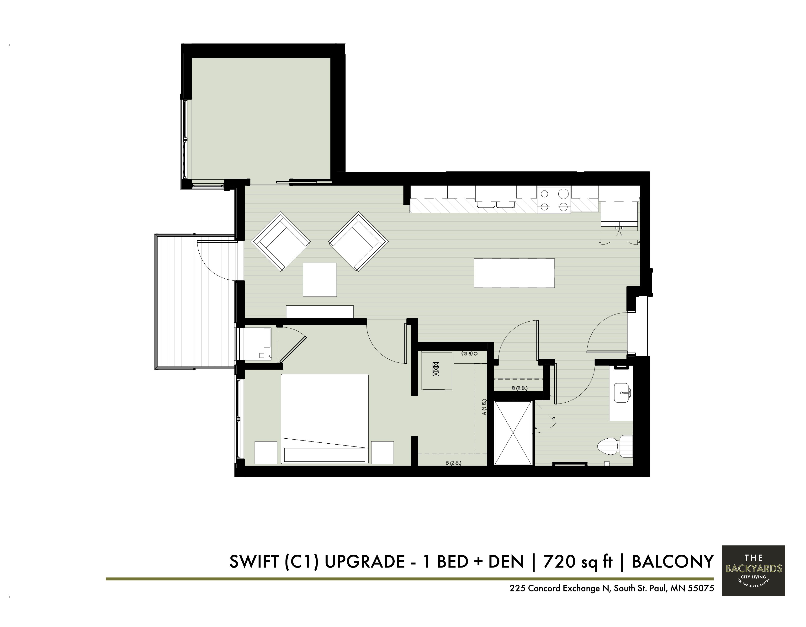 The Yards and Backyards Apartments – 325B