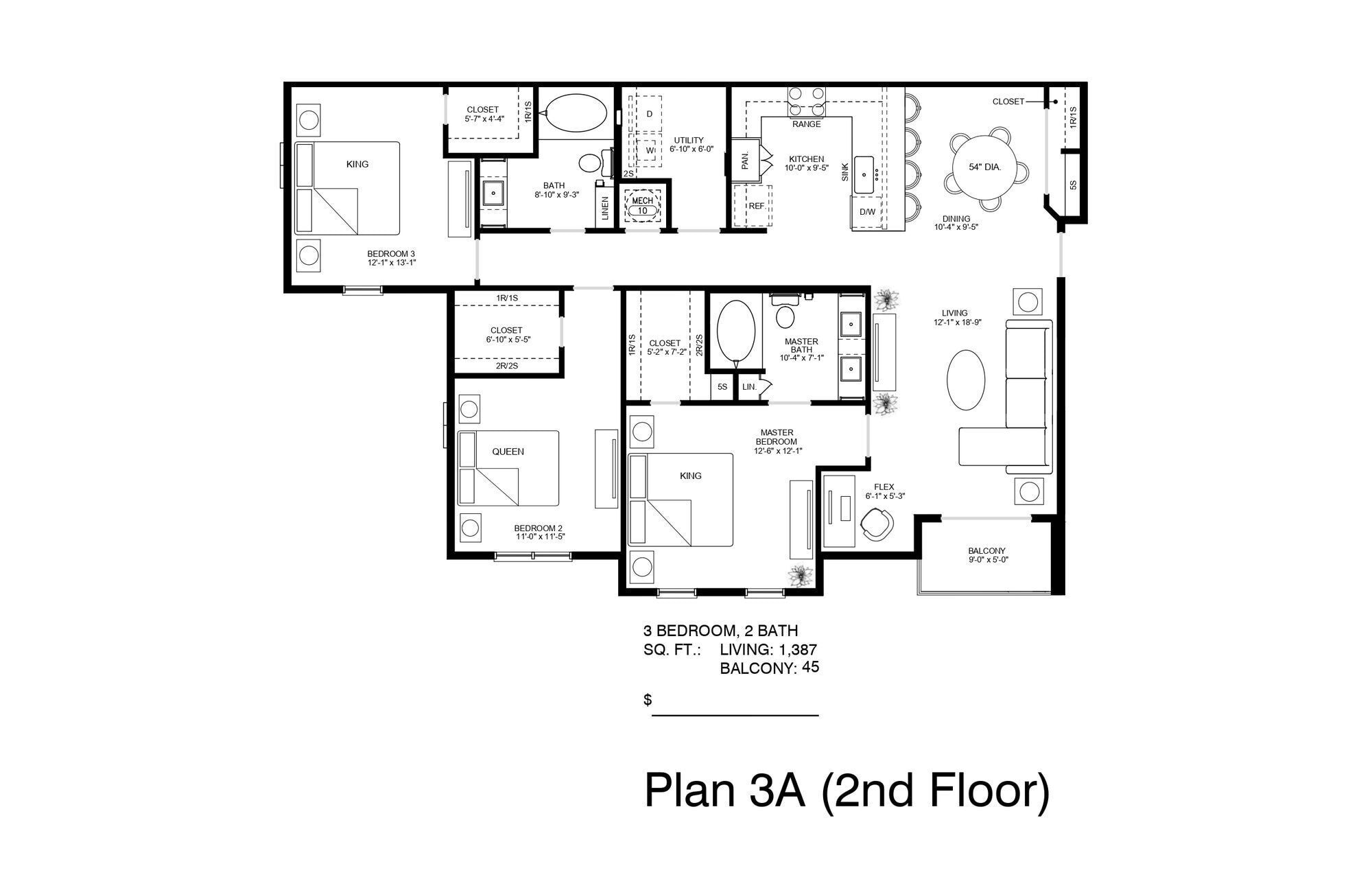 Clear Creek Springdale Apartments – F204