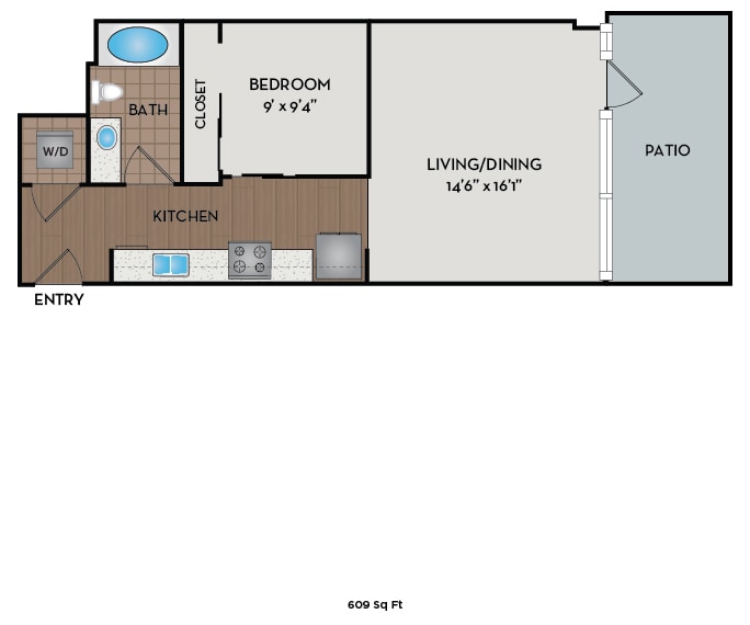 Metro 112 Apartments – E103